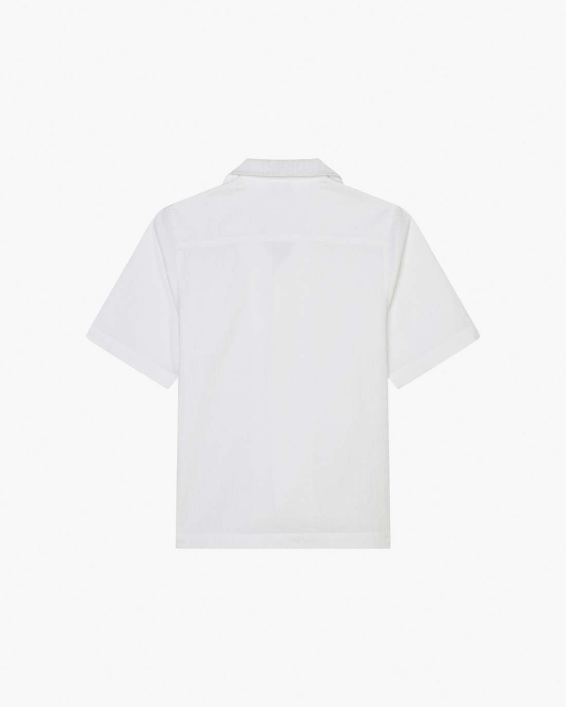 The Jumbled Monogram Logo Short Sleeve Shirt White Marc Jacobs