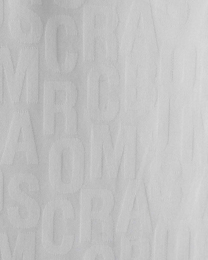 The Jumbled Monogram Logo Short Sleeve Shirt White Marc Jacobs
