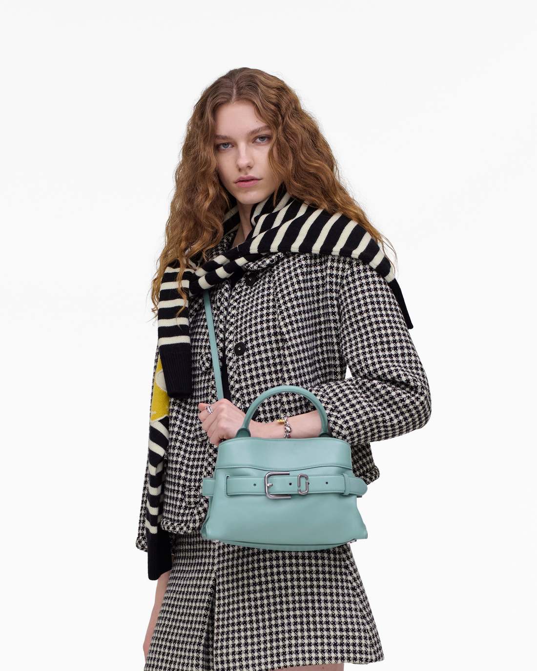 The Dakota Small Satchel Sky Blue Marc Jacobs