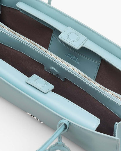 The Glam Mirror Satchel Sky Blue Marc Jacobs