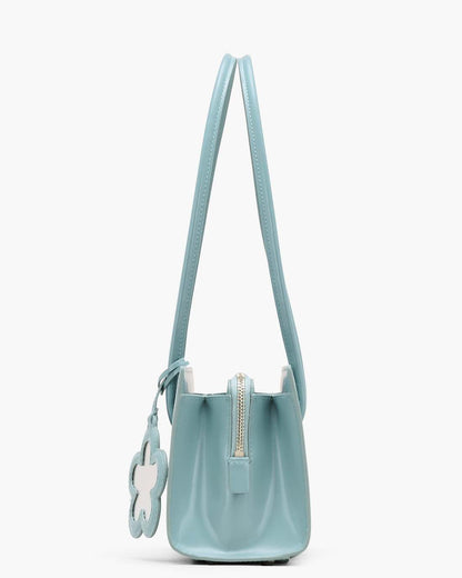 The Glam Mirror Satchel Sky Blue Marc Jacobs